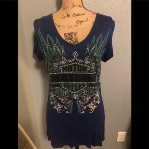 Cute Harley Davidson blouse